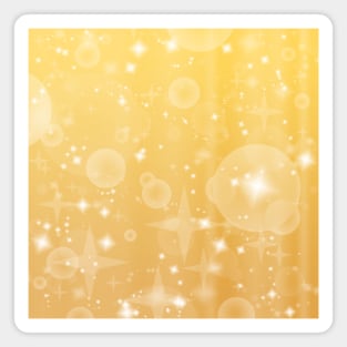 Winter Gold Holiday Sparkle Pattern Magnet